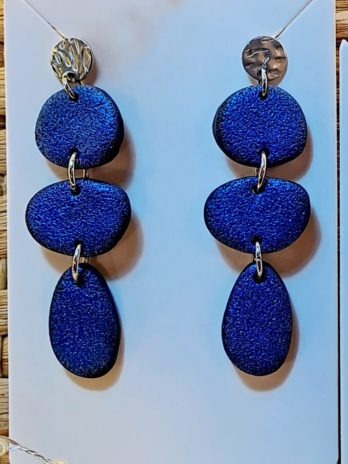 Boucles d’oreilles pâte polymère